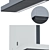 Elica Haiku 1200 Wall-Mounted Extractor 3D model small image 3