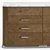 Elegant Lola Chest of Drawers 3D model small image 2