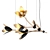 Nature-inspired Designer Chandelier 3D model small image 1