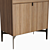 Sleek Poliform CODE Sideboard 3D model small image 3