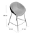 Sleek Semi-Bar Chair 3D model small image 10