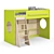 Legenda K26+LP25 Modular Kids Bed 3D model small image 1
