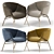 Sophisticated Seating Solution: Anita Armchair 3D model small image 2