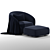 Modern Swivel Brice Armchair 3D model small image 3