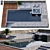 Modern Pool Design: 11m2 with V-Ray 3D model small image 1