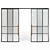 Industrial Loft Glass Partition 3D model small image 3