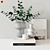 Elegant Home Decor Set 3D model small image 1