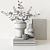 Elegant Home Decor Set 3D model small image 7