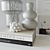 Elegant Home Decor Set 3D model small image 9