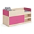 Stylish Legenda K39 Kids Bed 3D model small image 1