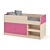 Stylish Legenda K39 Kids Bed 3D model small image 2