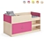 Stylish Legenda K39 Kids Bed 3D model small image 6