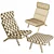 Contemporary ArmChair 2015 3D model small image 6
