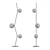 Elegant Mathia FL Lamp: Modern Design 3D model small image 3
