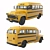 Chevrolet Viking School Bus: Spacious & Reliable 3D model small image 3