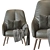 Modern Swivel Armchair - Puk 3D model small image 4