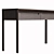 Modern Square Console with Solid Handle 3D model small image 2