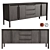 Minimalist Square Chest of Drawers 3D model small image 1