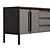 Minimalist Square Chest of Drawers 3D model small image 2