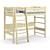 Legenda KM17 Solid Wood Children's Bed 3D model small image 1