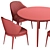 DEAN Chair Table: Stylish and Functional 3D model small image 5