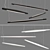 Elegant Viisi Pendant Light - Panzeri 3D model small image 1