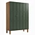 Title: Scandinavian Style Andersen Wardrobe 3D model small image 1