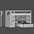 Imaginative Kids Furniture Set 3D model small image 7
