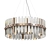 Saturno Bronze Chandelier: Elegant Lighting for any Space 3D model small image 1