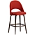 Elegant Saarinen Stool: Wood-Legged Beauty 3D model small image 5