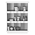 Elegant Emily by Longhi: Modern Italian Display Cabinet 3D model small image 5