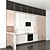 Title: Asymmetric Kitchen with Bar Counter 3D model small image 2