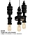 Industrial Gear-inspired Pendant Lights 3D model small image 1