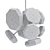 Elegance in Motion: Opera Pendant 3D model small image 2