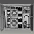 Laundry Essentials Set: Washer, Dryer, Ironing Board, Vacuum & More 3D model small image 5