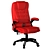 Elegant and Compact Bruno Office Chair 3D model small image 1