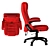 Elegant and Compact Bruno Office Chair 3D model small image 3