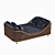 Kobenhavns Ottoman: Stylish and Spacious 3D model small image 3