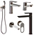 Clever & Grohe Faucet Combo Set 3D model small image 1