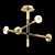 Modern LED chandelier Lampatron AMARILIS 3D model small image 2