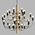 Elegant FLOS Chandelier in Chrome 3D model small image 4