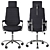 QZY-41H Office Chair: Stylish, Comfortable, and Durable 3D model small image 2