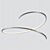 Sleek Aluminum LED Pendant - COIL 3D model small image 2