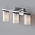 Elegant Crosby 3-Light Sconce 3D model small image 4