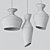 Elegant Malvasia Pendant Lamp 3D model small image 2