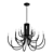 Elegant Squid Chandelier 3D model small image 1