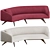 Vladimir Kagan Fifth Avenue Sofa 3D model small image 2
