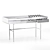 Arlon Writing Desk - Dark Walnut 3D model small image 3