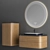 Duravit Happy D.2 Plus Vanity Set 3D model small image 7