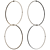 Flos Arrangements Round Pendant Lamp 3D model small image 3